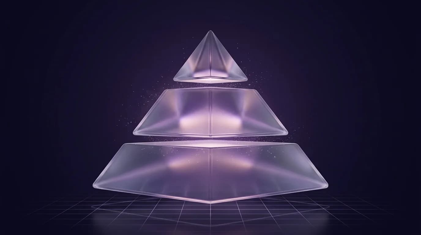 Pyramide des signaux pondérés pour un CV finance BFI (école, stages, certifs)